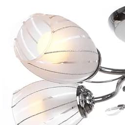 Люстра стельова Brille класична E14 40W CH (LK-222C/5) - мініатюра 2