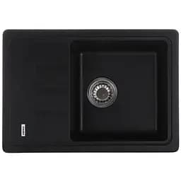 Кухонная мойка Zerix ZS-6243S-03 black ZX4572, Черный матовый