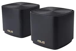 Система ZenWiFi XD4 PLUS AX1800, 1xGE LAN, 1xGE WAN, 2мод, черный Asus teh0017203