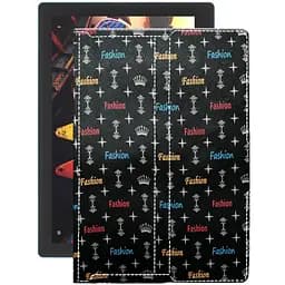 Чехол StatusCASE из экокожи для планшета Lenovo Tab 10 TB-X103f Фэшн черный