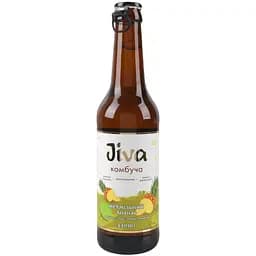 Напиток Jiva Комбуча Exotic нехмельный Ананас с ананасовым соком и экстрактом хмеля 330 мл