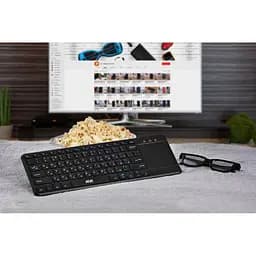 Клавіатура 2E KT100 Touch Wireless UA Black (2E-KT100WB_UA) - мініатюра 10