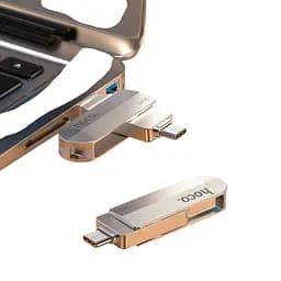 Флеш-накопичувач USB Hoco UD10 USB3.0 Type-C 32GB з подвійним інтерфейсом (37631-01_254) - мініатюра 7