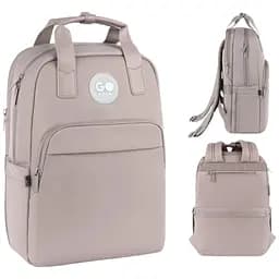 Рюкзак GoPack Teens 122M-2 Бежевий (GO26-122M-2)