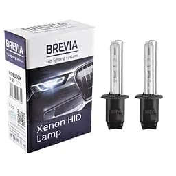 Ксеноновая лампа Brevia H1 6000K, 85V, 35W P14.5s KET, 2шт(12160)