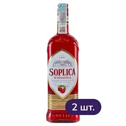 Лікер Soplica Cherry 26% 1 л (0.5 л  х 2 шт.)