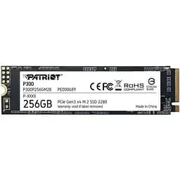 Скоростной ссд-накопитель Patriot P300 256 GB SSD M.2 NVMe 2280 PCIe 3.0 3D TLC P300P256GM28