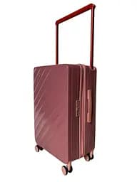 Валіза Milano bag 015 колір рожеве золото розмір середній M