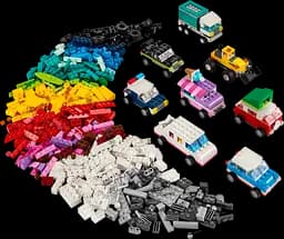 Конструктор LEGO Classic Творчі транспортні засоби 900 деталей (11036) - мініатюра 2