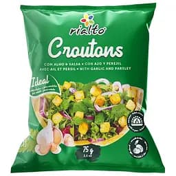 Крутони Rialto з часником та петрушкою 75 г