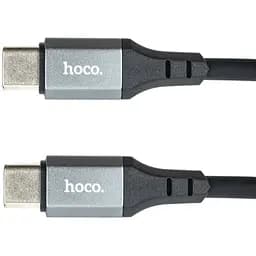Кабель силиконовый Hoco X92 Type-C - Type-C, 60W, 3м