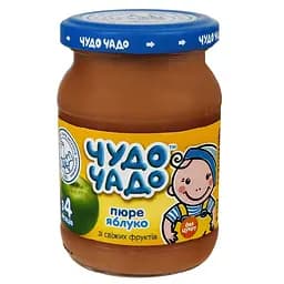 Пюре Чудо-чадо Яблуко, без цукру, 170 мл (1901)