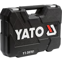 Набір головок торцевих Yato квадрат 1/2", 1/4" з інструментами 77 шт. (YT-38781) - мініатюра 5