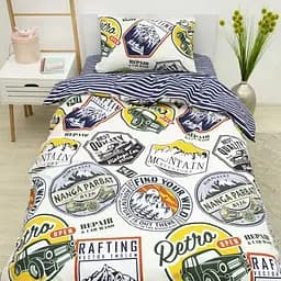 Комплект постільної білизни Viluta підлітковий ранфорс 24272 100% бавовна