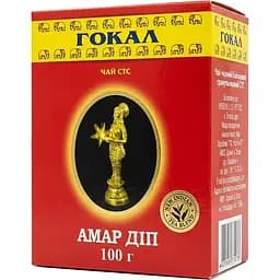 Чай Гокал чорний гранульований Амар Діп 100 г