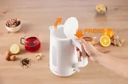 Електрочайник Gorenje 1.7 л Strix контроль білий матовий kuh0015344 - мініатюра 3