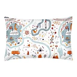 Набір наволочок Cosas Traveling animals 50х70 см теракотовий (SetPillow_AnimalsRoad_50х70)