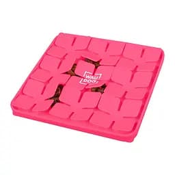 Килимок для пошуку корму Waudog Silicone 205х205х17 мм рожевий - мініатюра 4