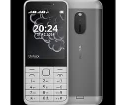 Телефон кнопковий Nokia 230 TA-1609 Dual Sim 2024 білий (6438409094933) - мініатюра 2