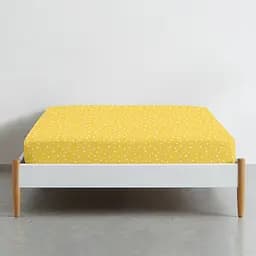 Простирадло Cosas на резинці 100х200 yellow starfall, жовтий (StarfallYellow_100x200x20) - мініатюра 2