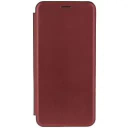 Чохол-книжка Totu Premium Edge для Xiaomi Poco F3 Burgundy
