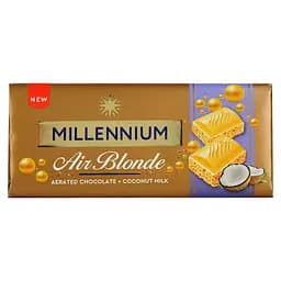 Шоколад білий Millennium Air Blonde Coconut Milk пористий 85 г (939967)