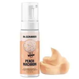 Пінка для душу Mr. Scrubber Peach Macaron парфумована з ароматом персикового макарона 150 мл