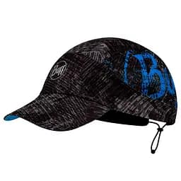 Кепка Buff Pack Run Cap Rush Graphite L/XL Чорний-Синій - мініатюра 2