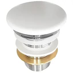 Донний клапан Cersanit керамічний без переливу білий K99-0224, Білий