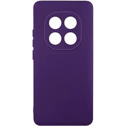 Чохол TPU GETMAN Liquid Silk Full Camera для Xiaomi Redmi Note 14 Pro 4G Темно фіолетовий / Dark Purple