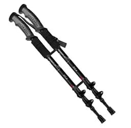 Трекинговые палки PowerPlay 9109 Fika Black/Red 60-135 см (пара) + 2-и пары сапог + чехол (PP_9109_Fika_Bl/Red)