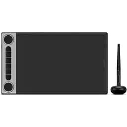 Планшет Huion Inspiroy Dial 2 (Q630M), черный, 5080 lpi, 356.6х207 мм