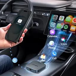 Адаптер ACEFAST QC2 AI Box CarPlay wireless adapter for car Metal Gray (6974316285830) - мініатюра 6