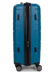 Валіза середня M поліпропілен Worldline Airtex 282 74л 64×41×26см Синій - мініатюра 6