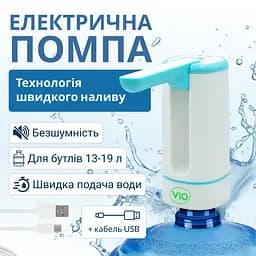 Електрична помпа для води ViO E21 з носиком, що складається - мініатюра 2