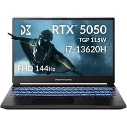 Ноутбук Dream Machines 15.6 RG5050-15UA27 FHD 144Hz/Intel i7-13620H/32GB/1TB/RTX 5050 8GB/DOS (RG5050-15UA27)