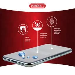 Скло захисне Intaleo Full Glue Apple iPhone 16 Pro Max Black (1283126593819) - мініатюра 6