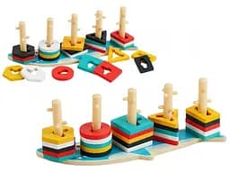 Деревянная игрушка Fun Game Геометрика Акула