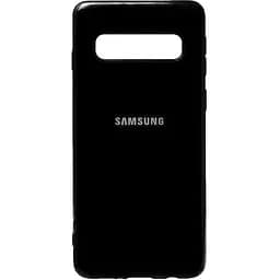 Чохол-накладка Toto Electroplate TPU Case Samsung Galaxy S10 Black