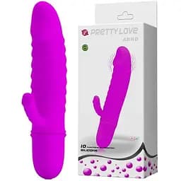 Вибратор Pretty Love Arnd 11.5 см фиолетовый