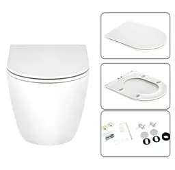 Набір Q-tap Nest 4 в 1 підвісний унітаз Scorpio Ultra Quiet 520x365x365 + комплект інсталяції QT1433053EUQW45164 - мініатюра 6