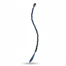 Накладні тонкі коси на шпильці (канекалон) 45 см Синій K0864-4