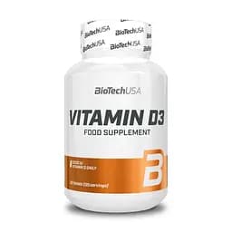 Вітаміни та мінерали BioTech Vitamin D3, 120 таблеток