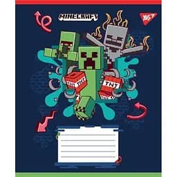 Набір зошитів Yes Minecraft Heroes А5, 18 аркушів 25 шт. (767580) - мініатюра 2