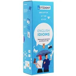 Настольная игра English Student Карточки для изучения английского языка English Student Idioms (укр.) (591225923)