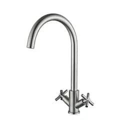 Смеситель для кухни Lidz Wind 13U-SFS Нержавеющая сталь