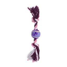 Игрушка для собак Misoko&Co Теннисный мяч с веревкой purple 30.5x5 cm