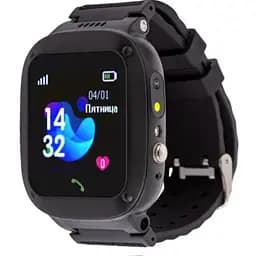 Smart Watch AmiGo GO004 Splashproof Camera+Led Black UA UCRF