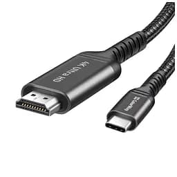 Кабель мультимедійний USB-C to HDMI M 2.0m 4K60Hz black ColorWay (CW-CBCHD077-BK) - мініатюра 3