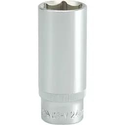 Головка торцева 6-гранна Yato подовжена квадрат 1/2" М= 24 мм L= 76 мм (YT-1237)